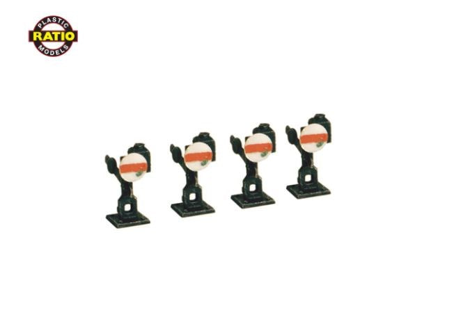 Ratio 465 [OO] Ground Signals (Pack of 4)