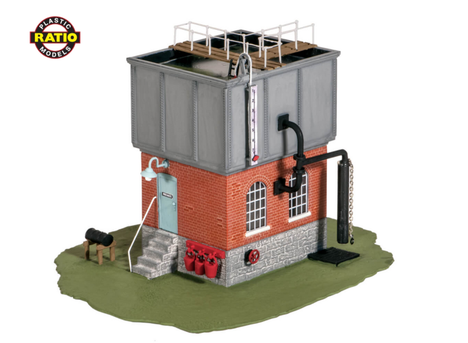Ratio 506 OO Square Water Tower 90mm x 60mm