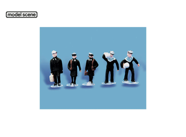 Modelscene 5117 OO Navy Personnel 5pc