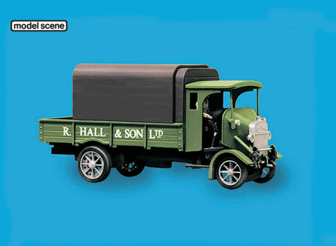 Modelscene 5135 OO 1926 Thornycroft Type PB4 Ton Lorry Kit 'Hall & Sons' Livery