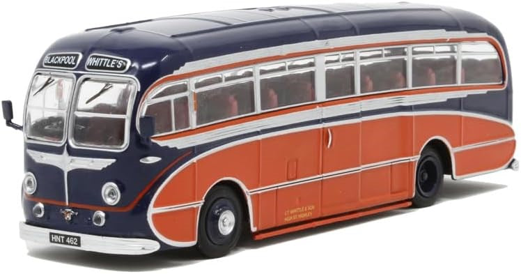 Atlas Editions 4642101 1:76 1951 Leyland Tiger Cub - Burlingham Seagull - J.T. Whittle and Sons (Classic Coaches)