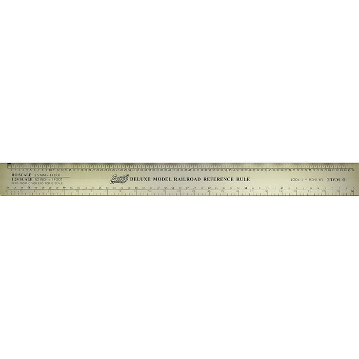 Excel 55778 12" Gold Deluxe Model Reference Ruler