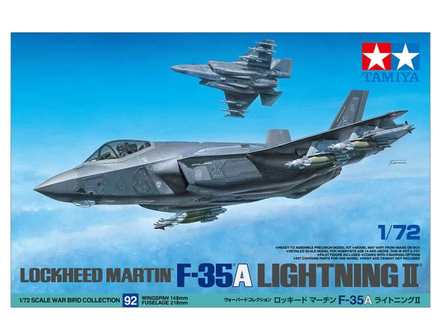 Tamiya 60792 1/72 F-35A Lightning II