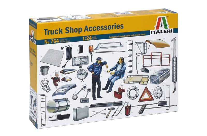 Italeri 764 1:24 Truck Shop Accessories