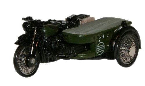 Oxford 76BSA004 1:76 Post Office Telephones Motorcycle Sidecar