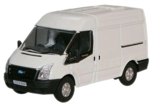 Oxford 76FT001 1:76 New Ford Transit Van  - Frozen White