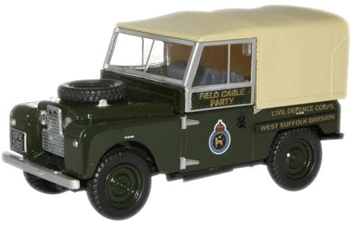 Oxford 76LAN188008 1:76 Land Rover Civil Defence Corps