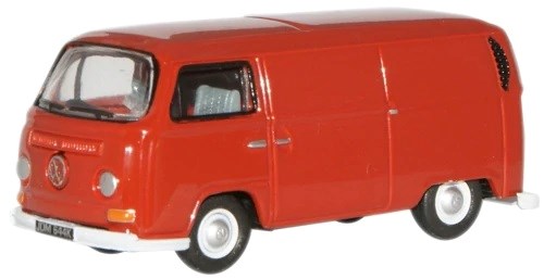 Oxford 76VW005 1:76 VW Van Senegal Red