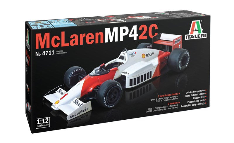 Italeri 4711S 1:12 McLaren MP4/2C