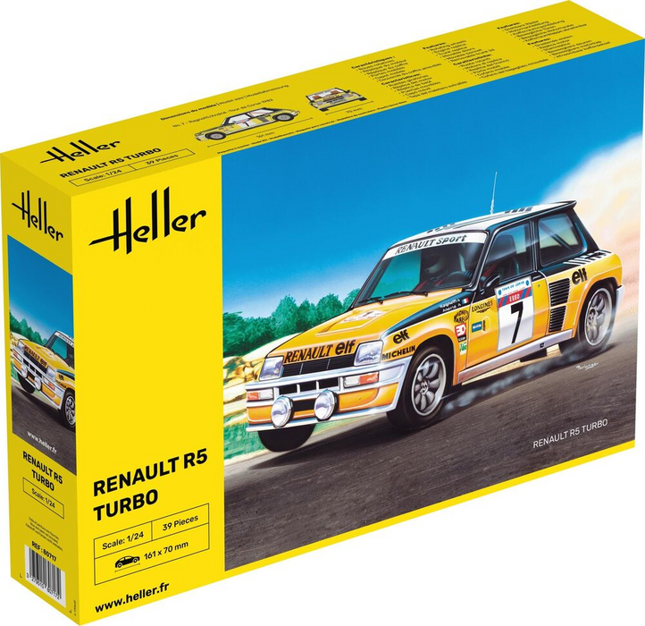 Heller 80717 1:24 Renault R5 Turbo