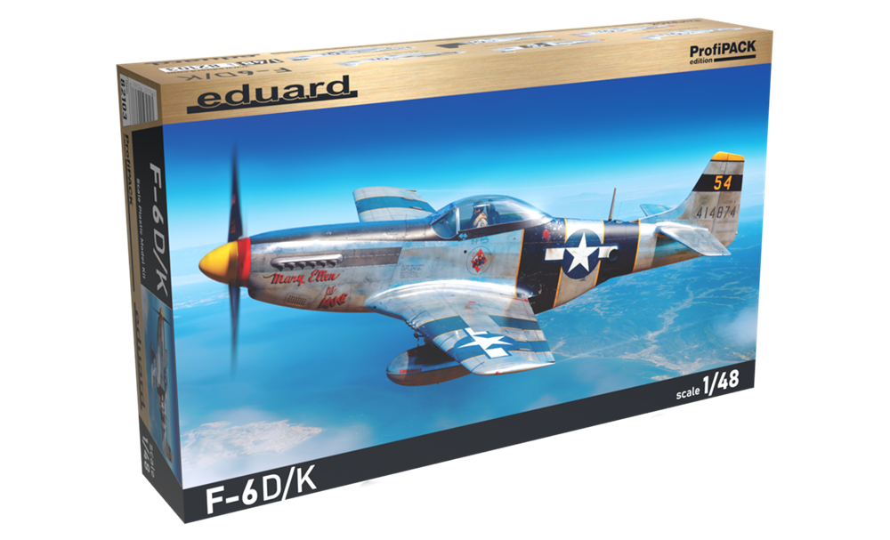 Eduard 82103 1:48 P-51D Mustang F6D/K (Profipack edition kit)