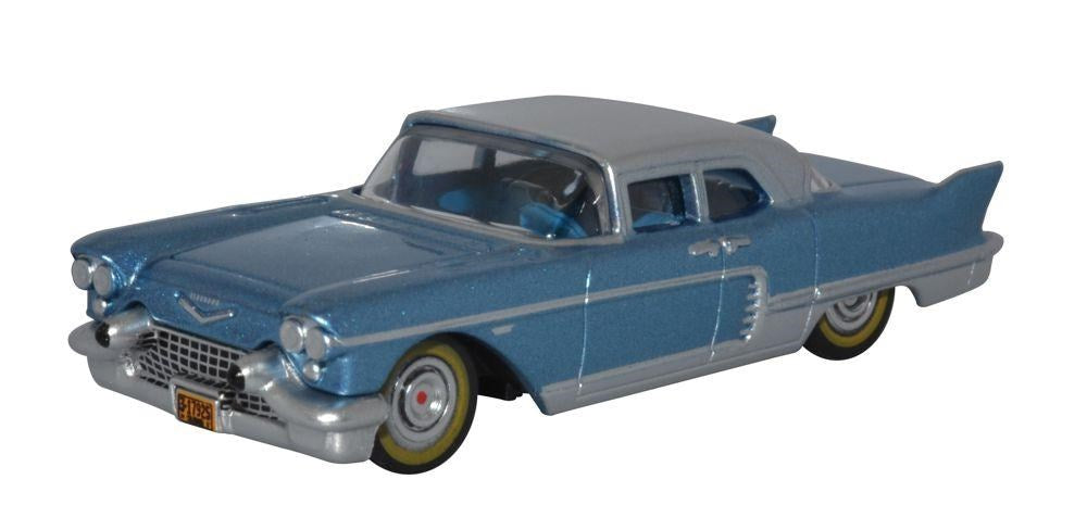 Oxford 87CE57003 1:87 1957 Cadillac Eldorado Hard Top Copenhagen Blue