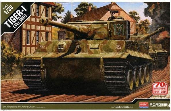 Academy 13287 1:35 Normandy 70th Anniversary Tiger I Mid