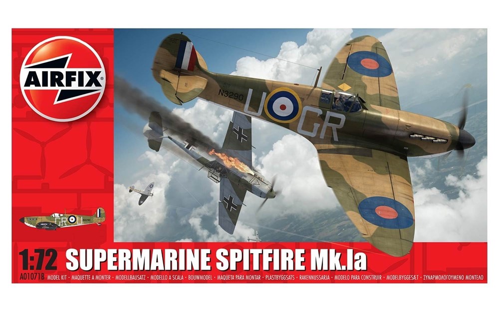 Airfix A01071B 1:72 Supermarine Spitfire Mk1a