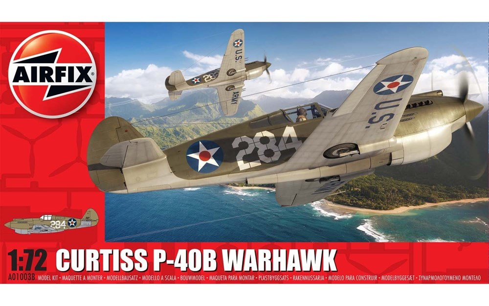 Airfix A01003B 1:72 Curtiss P-40B Warhawk