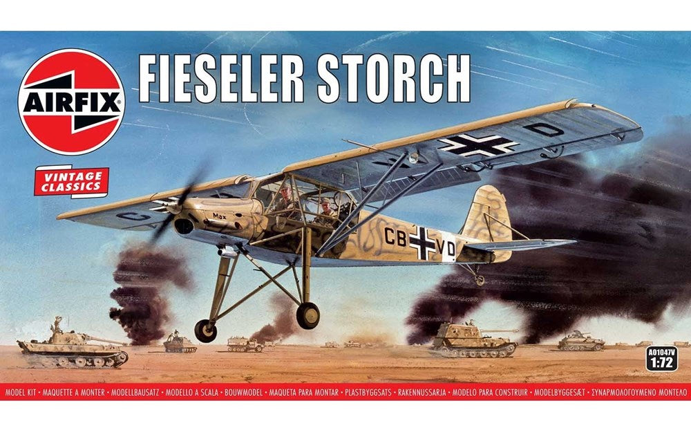 Airfix A01047V 1:72 Fiesler Storch - Vintage Classics