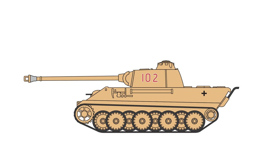 Airfix A01302V 1:76 Panther Tank - Vintage Classics