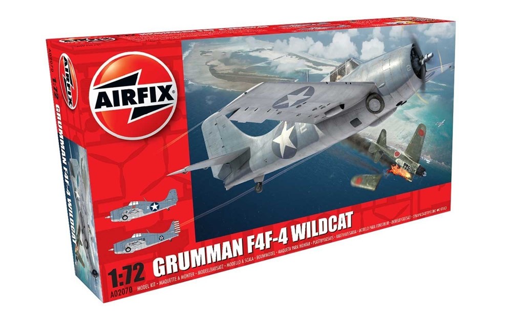 Airfix A02070 1:72 Grumman F4F-4 Wild Cat