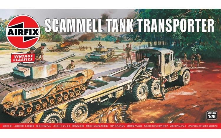 Airfix A02301V 1:76 Scammel Tank Transporter - Vintage Classics