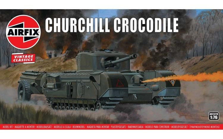 Airfix A02321V 1:76 Churchill Crocodile Tank - Vintage Classics