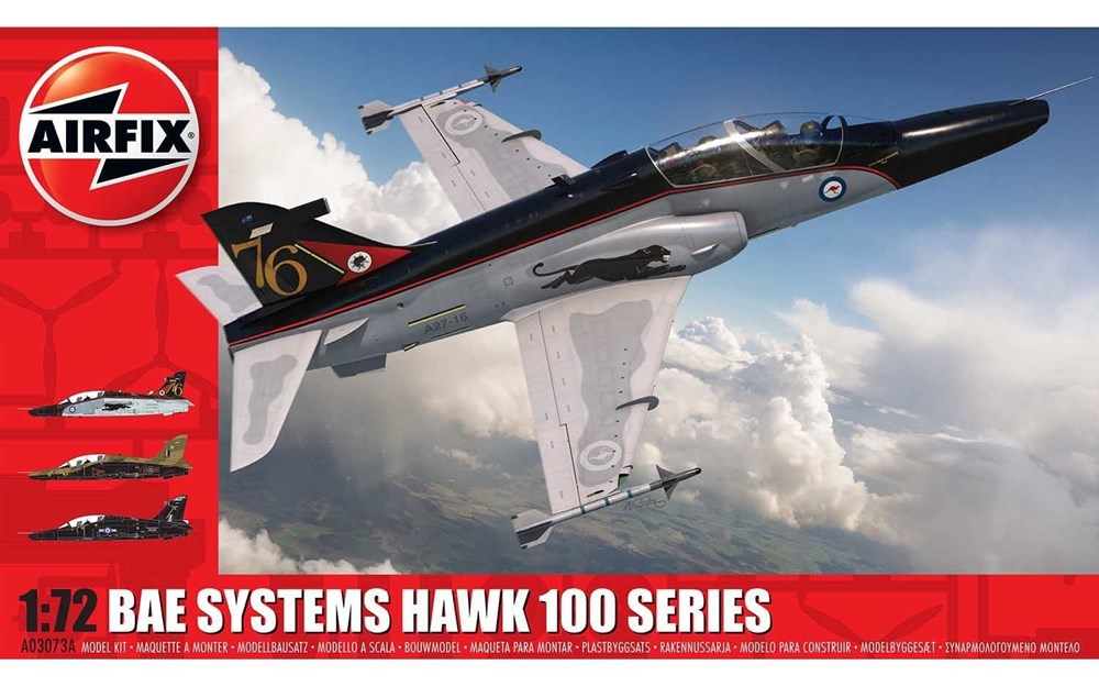 Airfix A03073A 1:72 BAE Hawk 100 Series