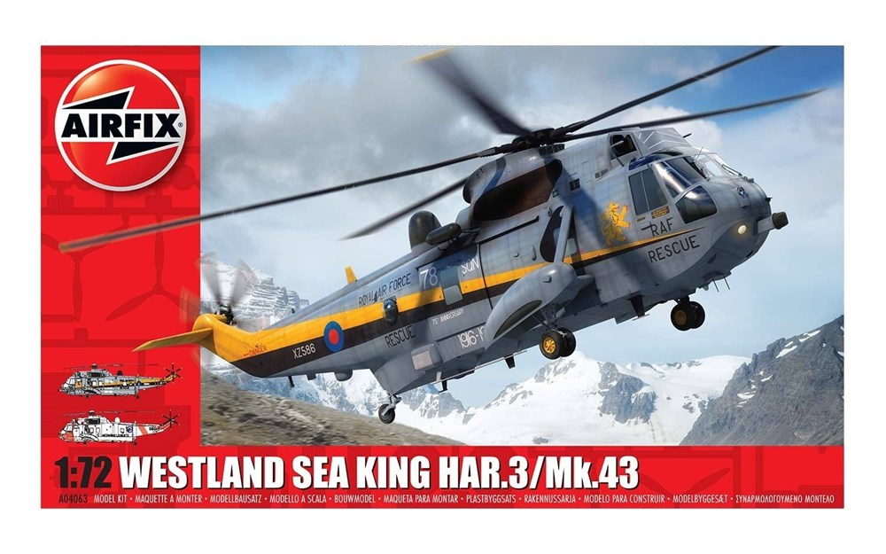 Airfix A04063 1:72 Westland Sea King HAR.3/Mk.43
