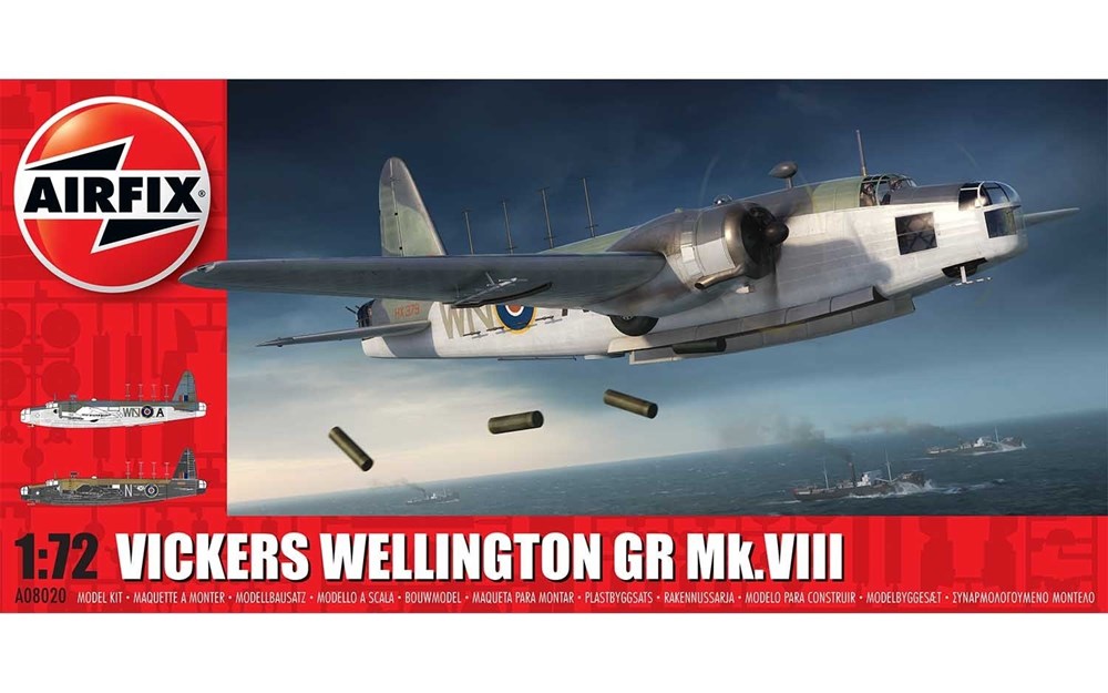 Airfix A08020 1:72 Vickers Wellington GR Mk.VIII