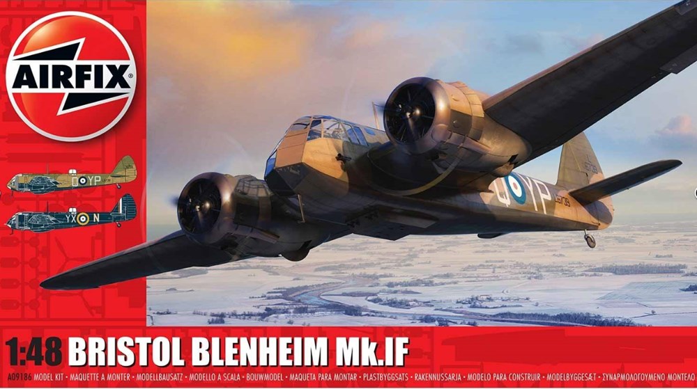 Airfix A09186 1:48 Bristol Blenheim Mk.IF
