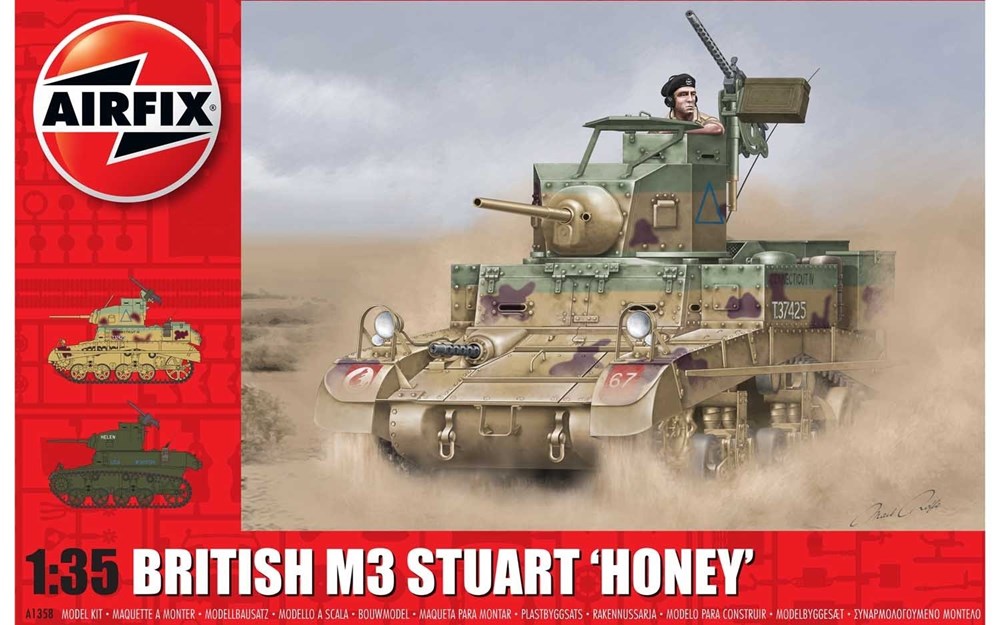 Airfix A1358 1:35 M3 Stuart Honey (British Version)