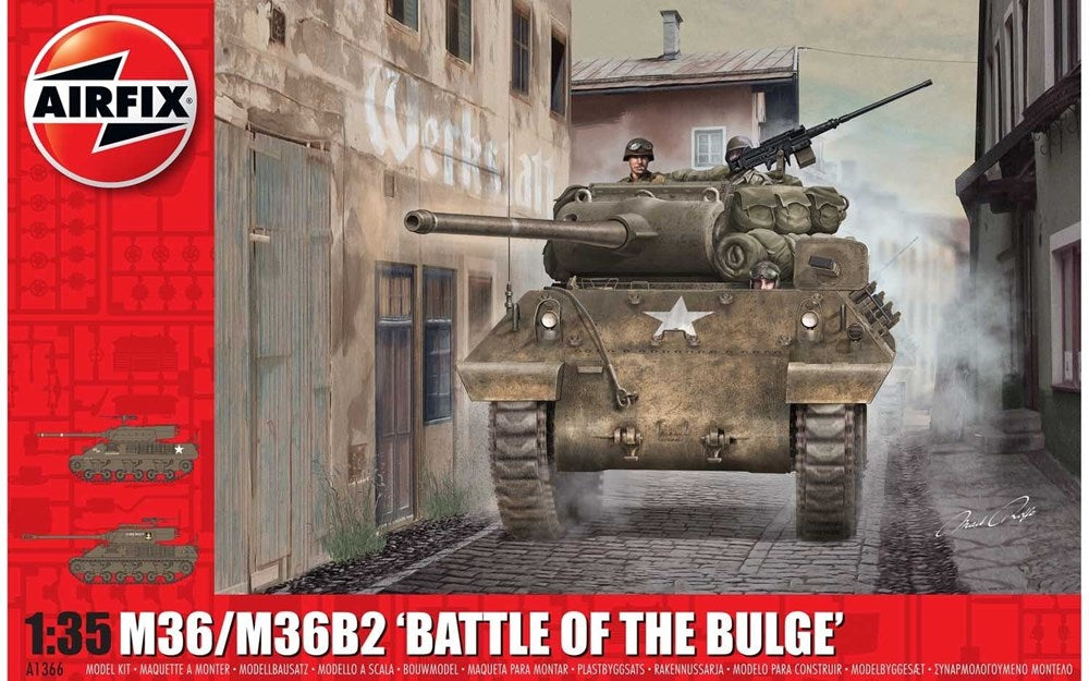 Airfix A1366 1:35 M36/M36B2 'Battle of the Bulge'