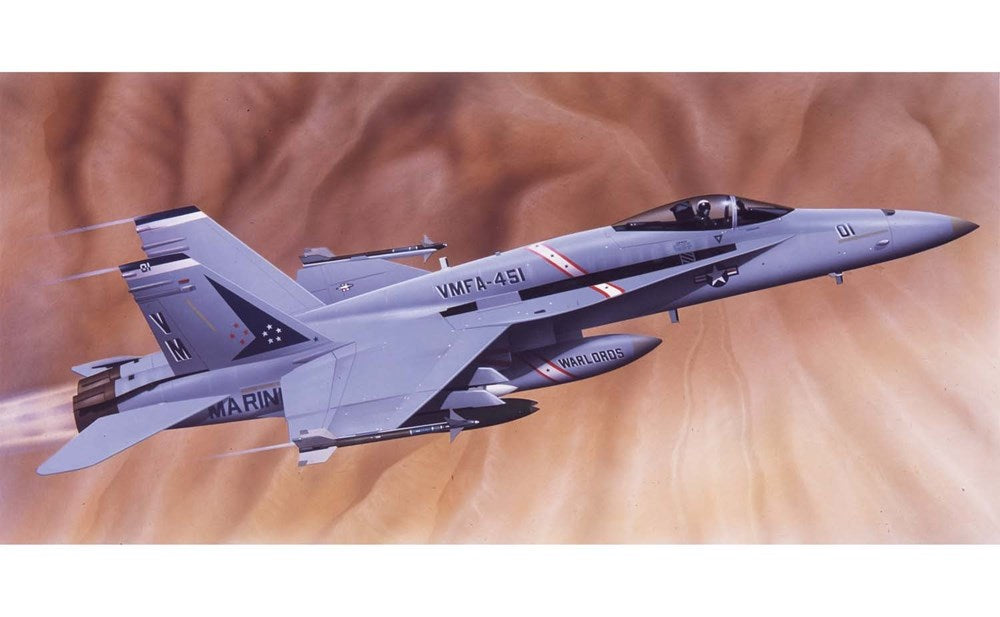 Airfix A55313 1:72 McDonnell Douglas F-18A Hornet - Large Starter Set