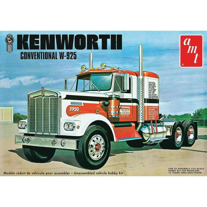 AMT 1021 1:25 Kenworth W925 Conventional