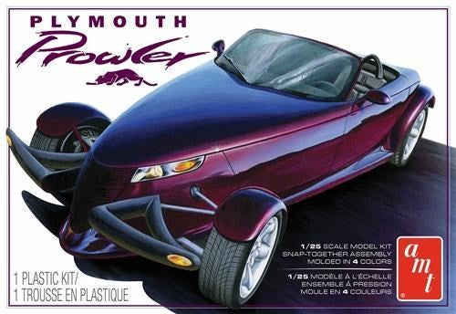 AMT 1083 1:25 1997 Plymouth Prowler with Trailer