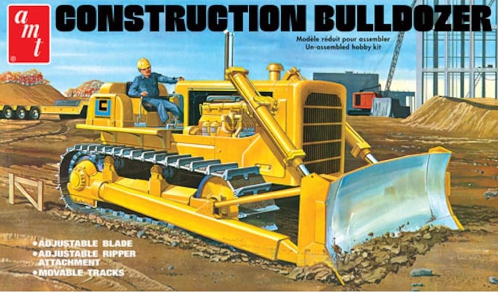AMT 1086 1:25 Construction Bulldozer