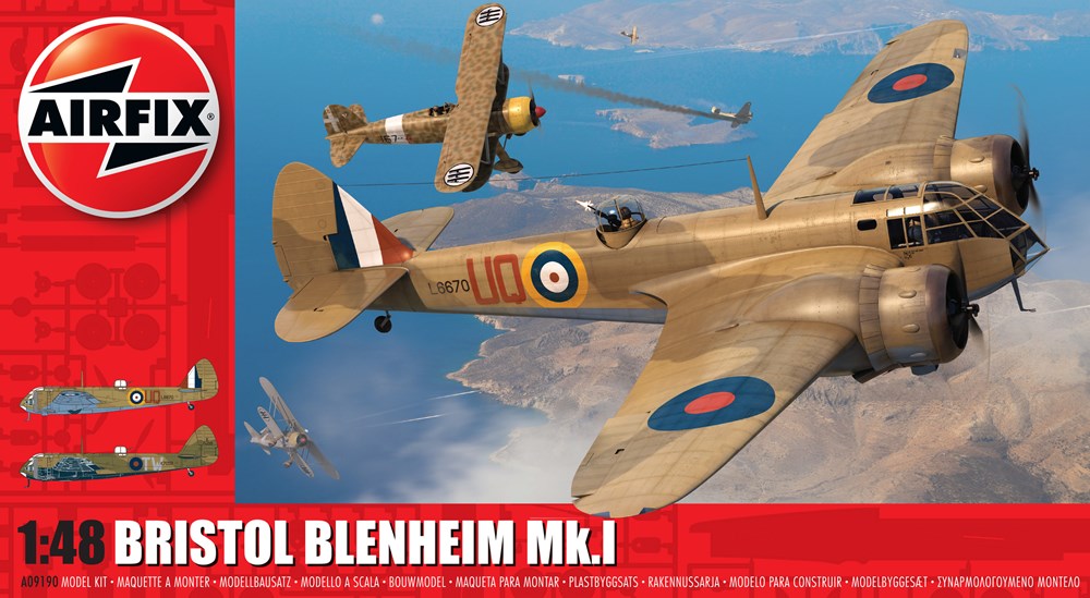 Airfix A09190 1:48 Bristol Blenheim Mk.1