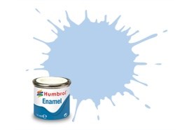 Humbrol 44 Pastel Blue - Matt - 14ml Enamel - Discontinued