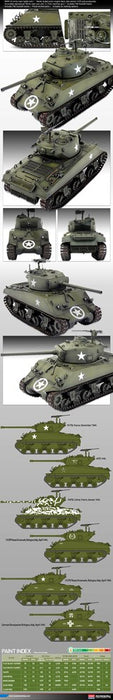 Academy 13500 1:35 M4A3 (76)W 'Battle Of The Bulge'