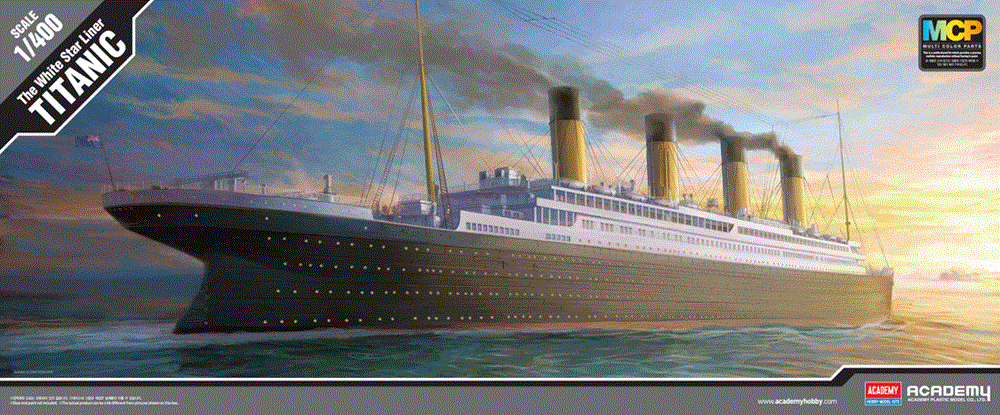 Academy 14215 1:400 R.M.S Titanic (MCP)