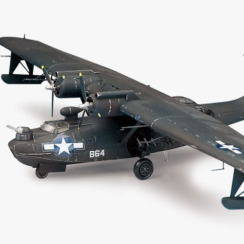Academy 12487 1:72 PBY-5A Black Catalina