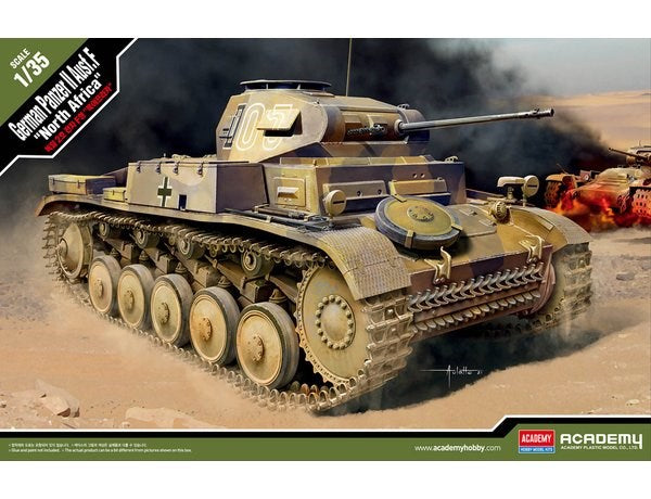 Academy 13535 1:35 German Panzer II Ausf.F 'North Africa'