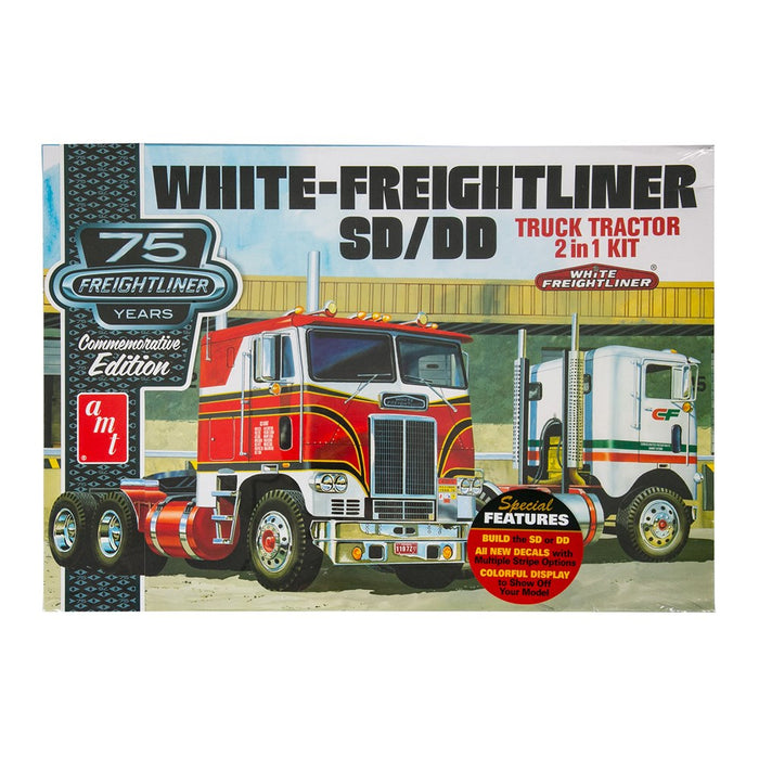 AMT 1046 1:25 White-Freightliner SC/DD Cabover Tractor