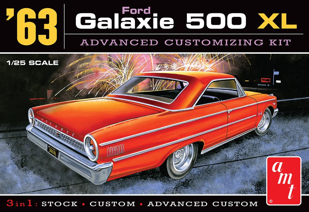 AMT 1186 1:25 1963 Ford Galaxie 500 XL