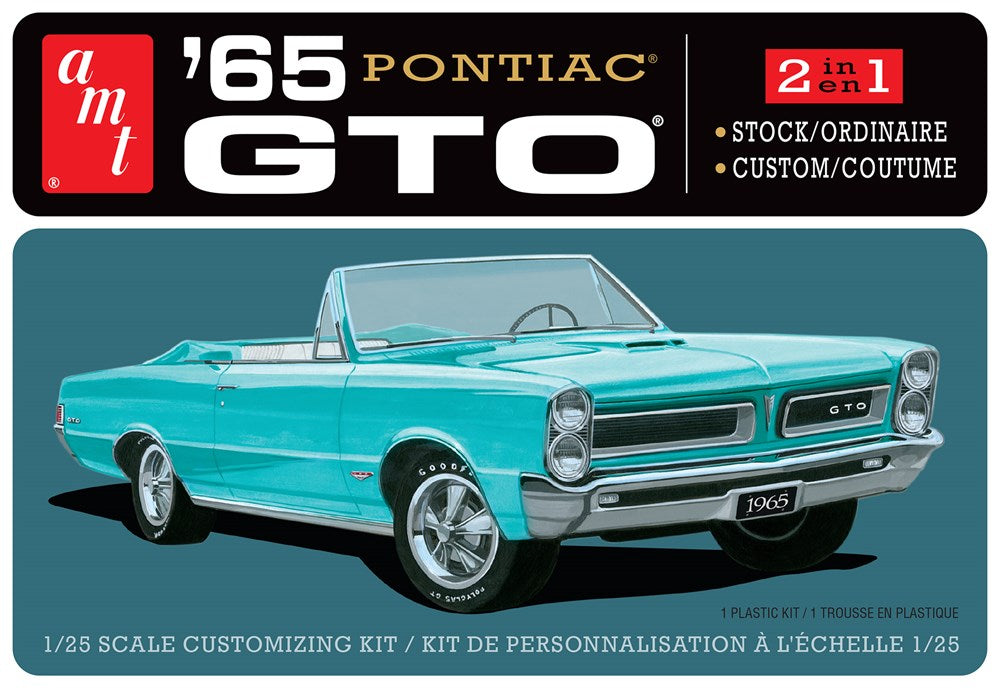 AMT 1191 1:25 1965 Pontiac GTO