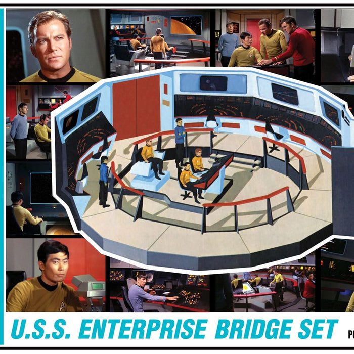 AMT 1270 1:32 Star Trek U.S.S. Enterprise Bridge
