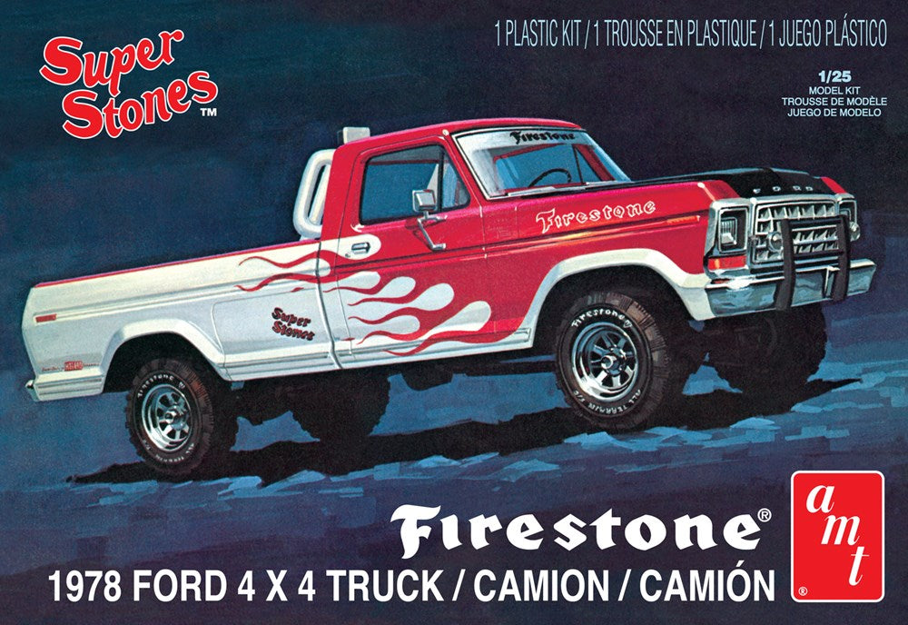 AMT 858 1:25 1978 Ford Pickup 'Firestone Super Stones'