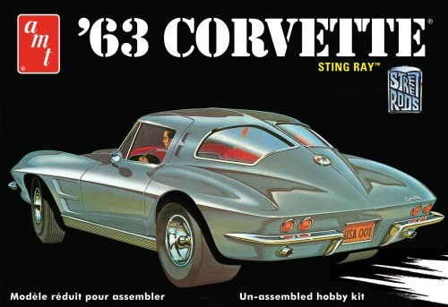 AMT 861 1:25 1963 Chevy Corvette Sting Ray