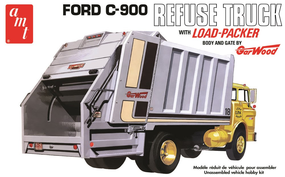 AMT 1247 1:25 Ford C-900 Refuse Truck