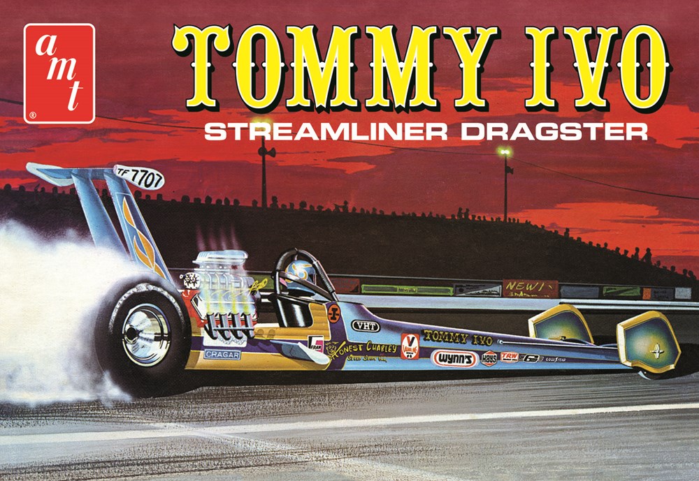 AMT 1254 1:25 Tommy Ivo Streamliner Dragster