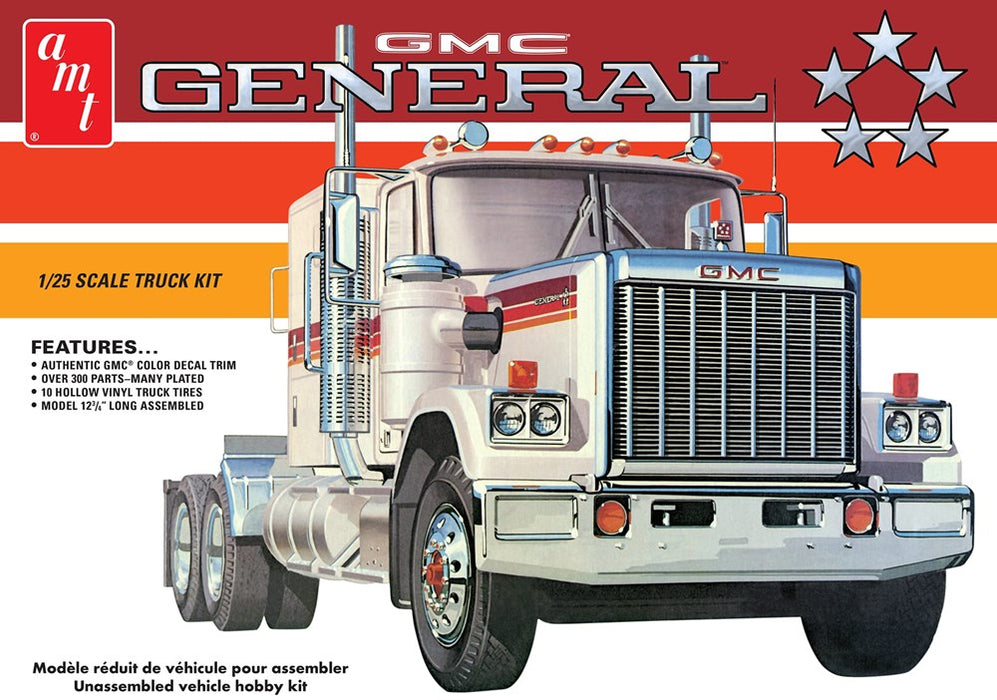 AMT 1272 1:25 GMC General Semi Tractor