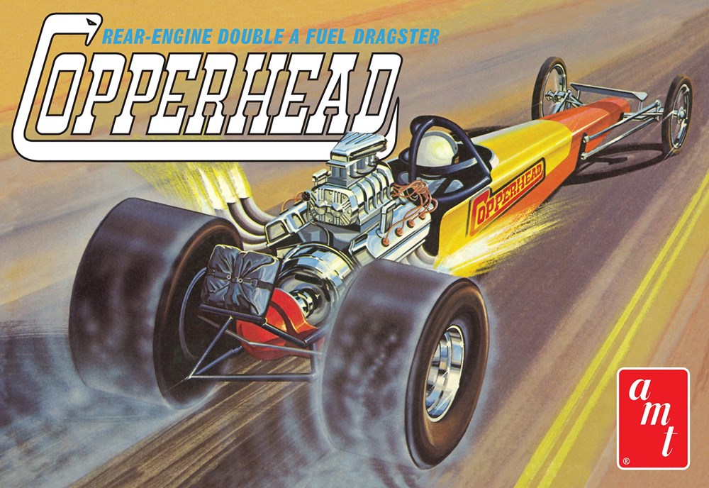 AMT 1282 1:25 Copperhead Rear-engine Dragster